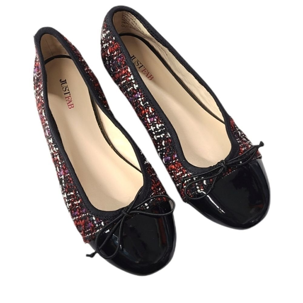 JustFab Women's Multicolor Vanity Ballet Flats Size 6